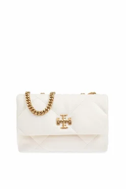 Tory Burch kremowy Torba na ramię `Kira Diamond Small`