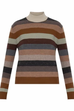 Tory Burch MULTIKOLOR Wełniany sweter
