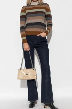 Tory Burch MULTIKOLOR Wełniany sweter