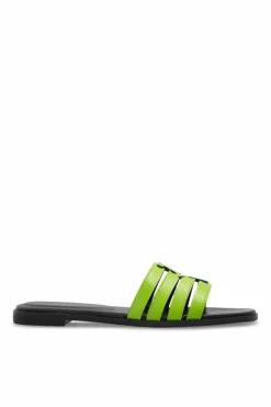 Tory Burch neonowy Klapki `Ines`