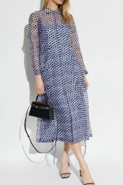 Tory Burch NIEBIESKI Sukienka z halką