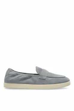 Tory Burch NIEBIESKI Zamszowe buty typu `loafers`