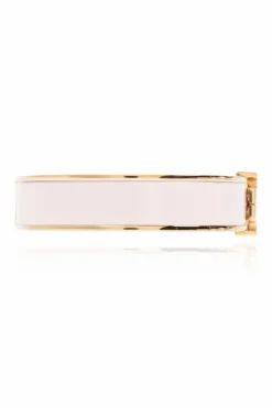 Tory Burch RÓŻOWY Bransoleta z logo