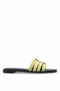 Tory Burch ŻÓŁTY Klapki `Ines`