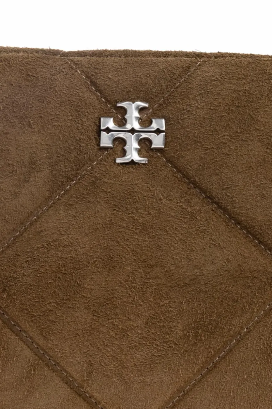 Tory Burch ZIELONY Torba ramię `Kira Diamond`
