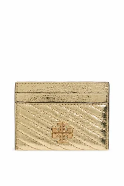Tory Burch ZŁOTY Etui na karty `Kira`