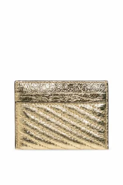 Tory Burch ZŁOTY Etui na karty `Kira`