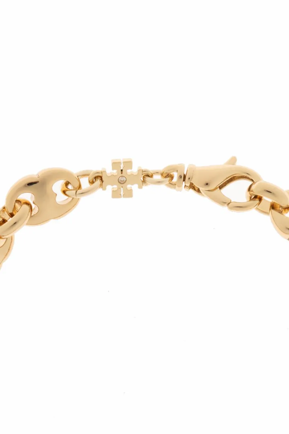 Tory Burch ZŁOTY Mosiężna bransoleta