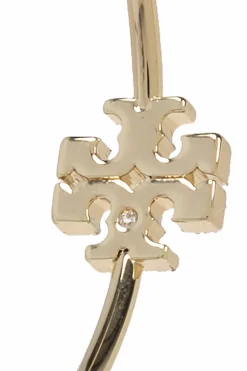 Tory Burch ZŁOTY Mosiężne kolczyki