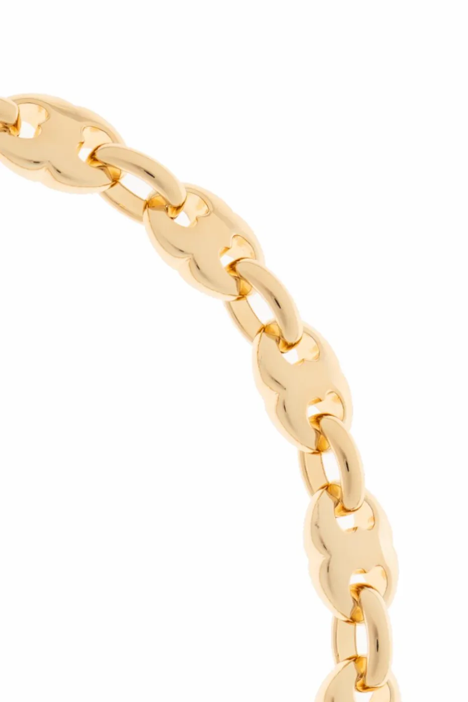 Tory Burch ZŁOTY Mosiężny naszyjnik
