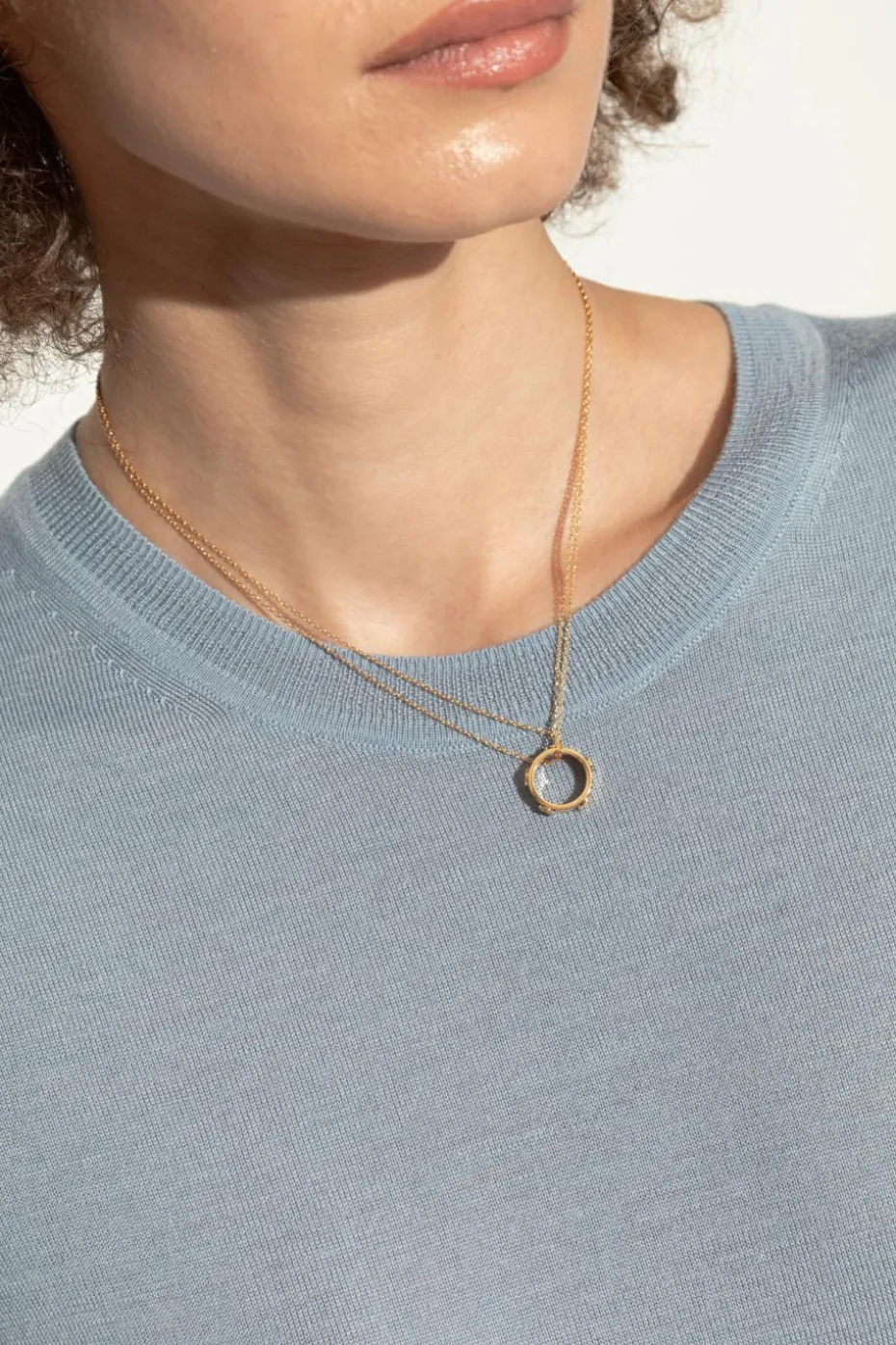 Tory Burch ZŁOTY Naszyjnik `Miller`