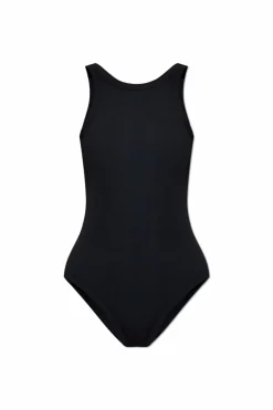 TOTEME CZARNY Prążkowane body