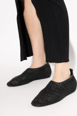 TOTEME CZARNY Wsuwane buty