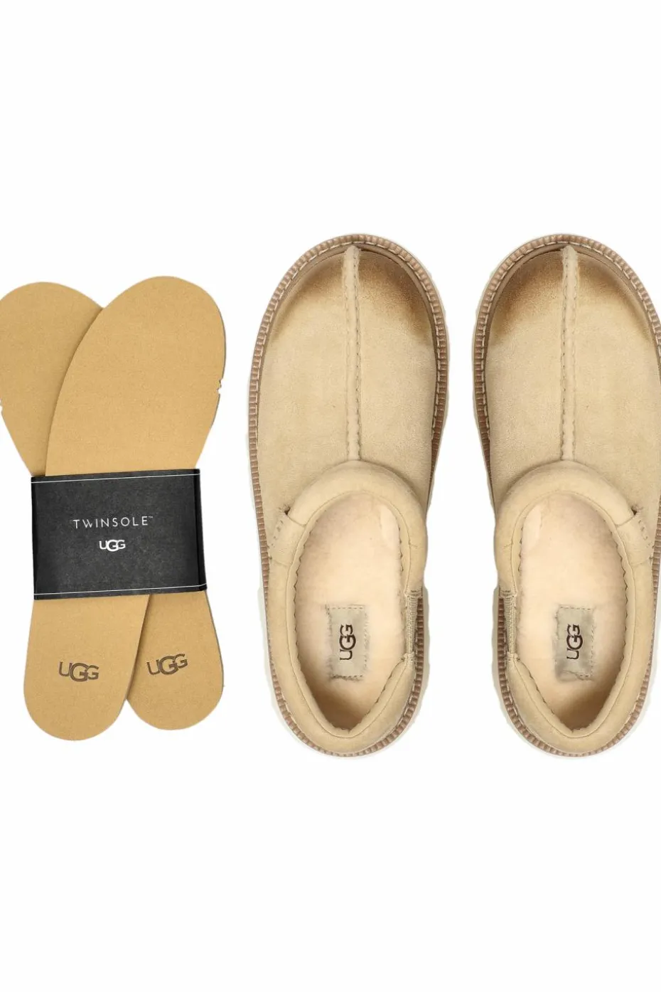UGG beżowy Wsuwane buty `Tasman Lug`