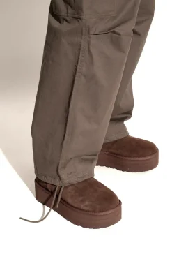 UGG BRĄZOWY Buty na platformie ‘Classic Ultra Mini’