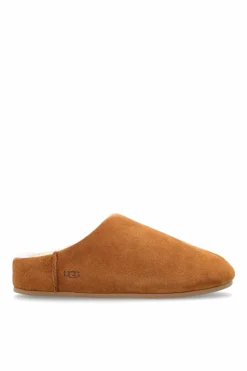 UGG BRĄZOWY Klapki `Elea`