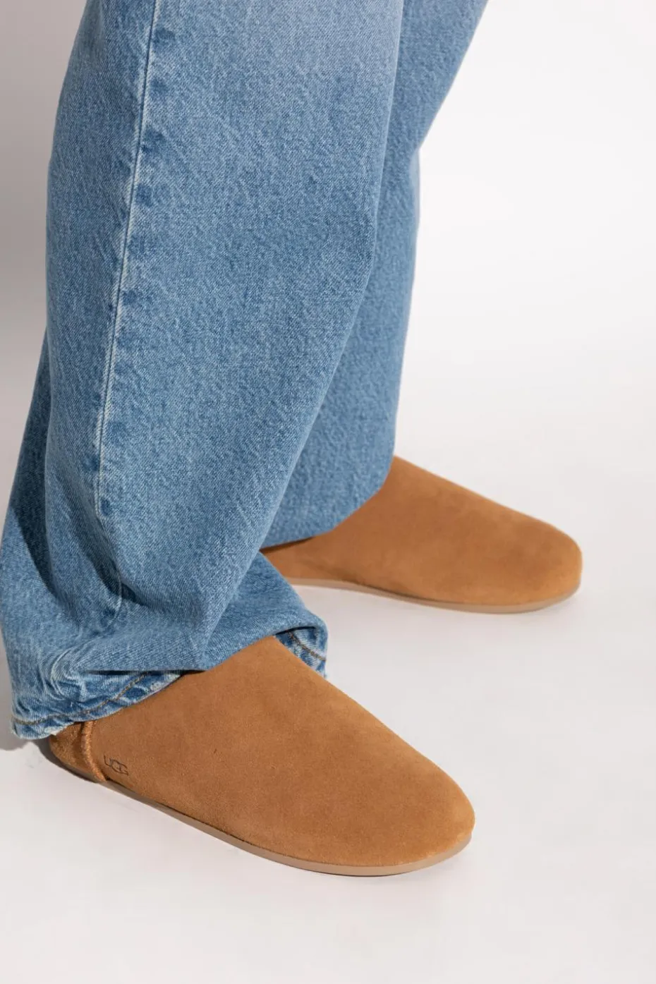UGG BRĄZOWY Klapki `Elea`