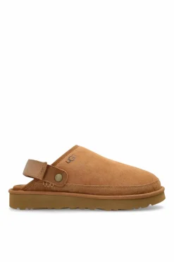 UGG BRĄZOWY Klapki `MGOLDENCOAST CLOG II`
