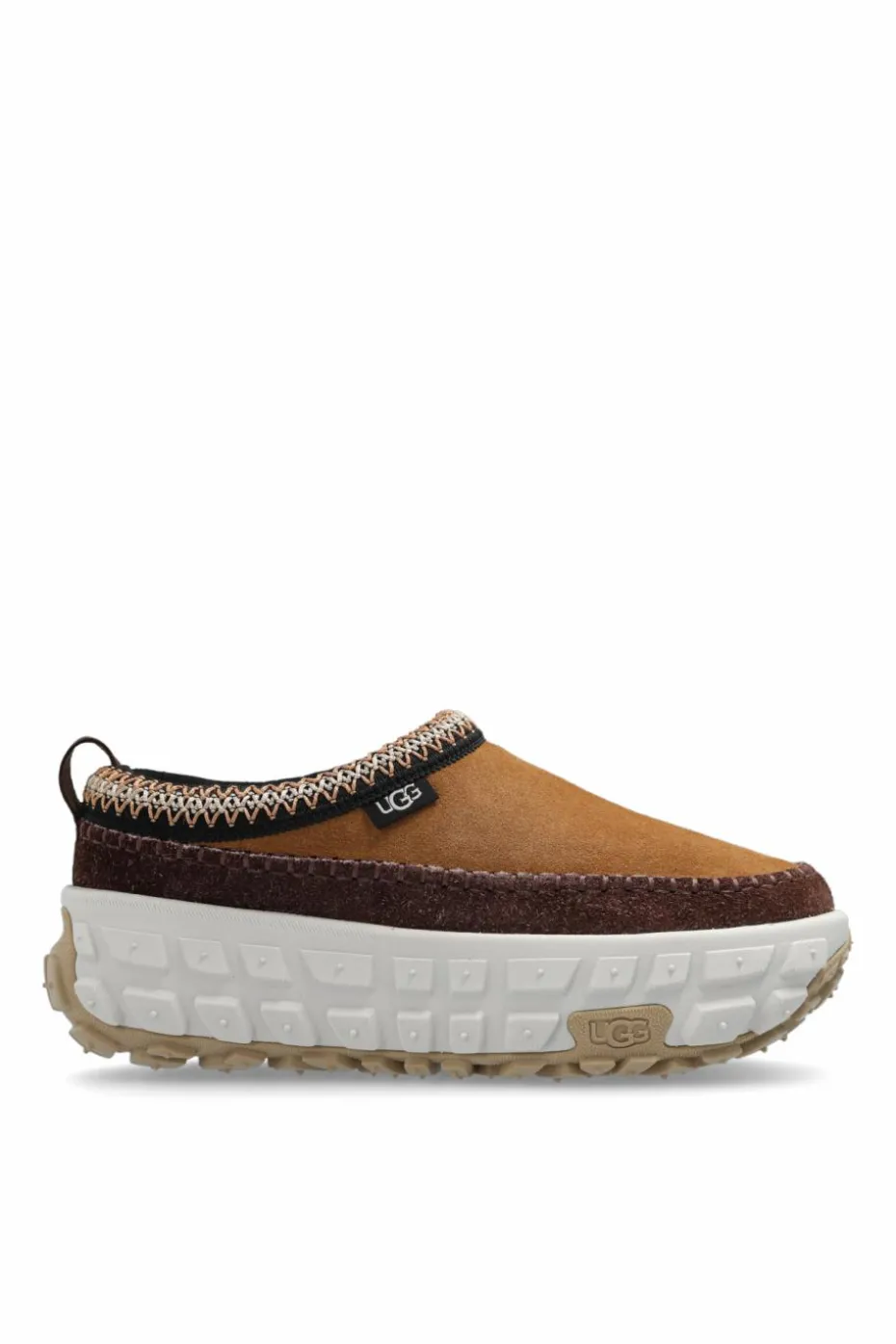UGG BRĄZOWY Klapki na platformie ‘Venture Daze’