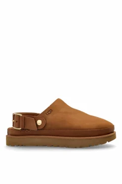 UGG BRĄZOWY Klapki `W GOLDENSTAR VILLA CLOG`