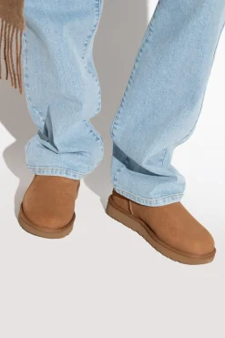 UGG BRĄZOWY Śniegowce ‘Classic Ultra Mini’