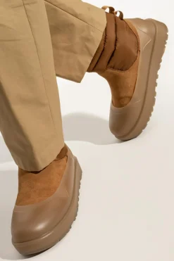 UGG BRĄZOWY Śniegowce `M Classic Mini Mod`