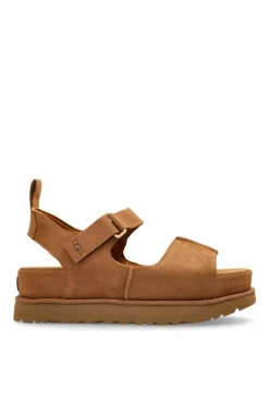 UGG BRĄZOWY Sandały `W DOLDENSTAR HI`