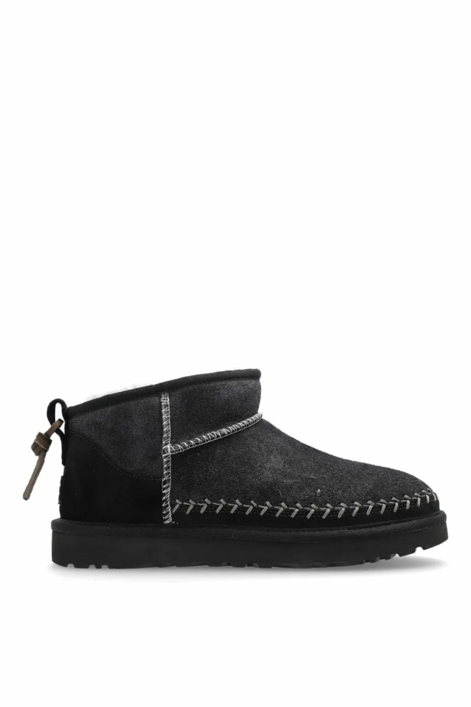 UGG CZARNY Śniegowce `Classic Ultra Mini Biarritz`