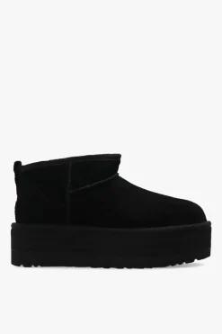 UGG CZARNY Śniegowce ‘Classic Ultra Mini Platform’