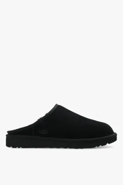 UGG CZARNY Ocieplane klapki ‘Classic Slip On’