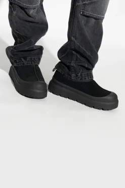 UGG CZARNY Zamszowe buty ‘Tasman Weather Hybrid’