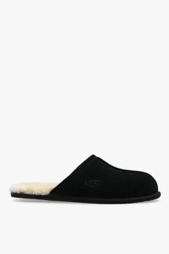 UGG CZARNY Zamszowe kapcie ‘Scuff’