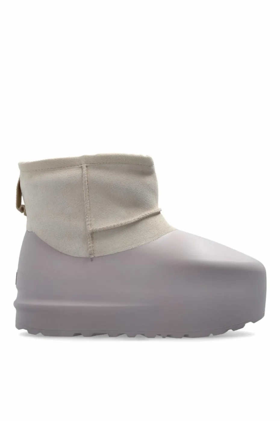 UGG FIOLETOWY Śniegowce `W Classic Mini Pumped Molded`