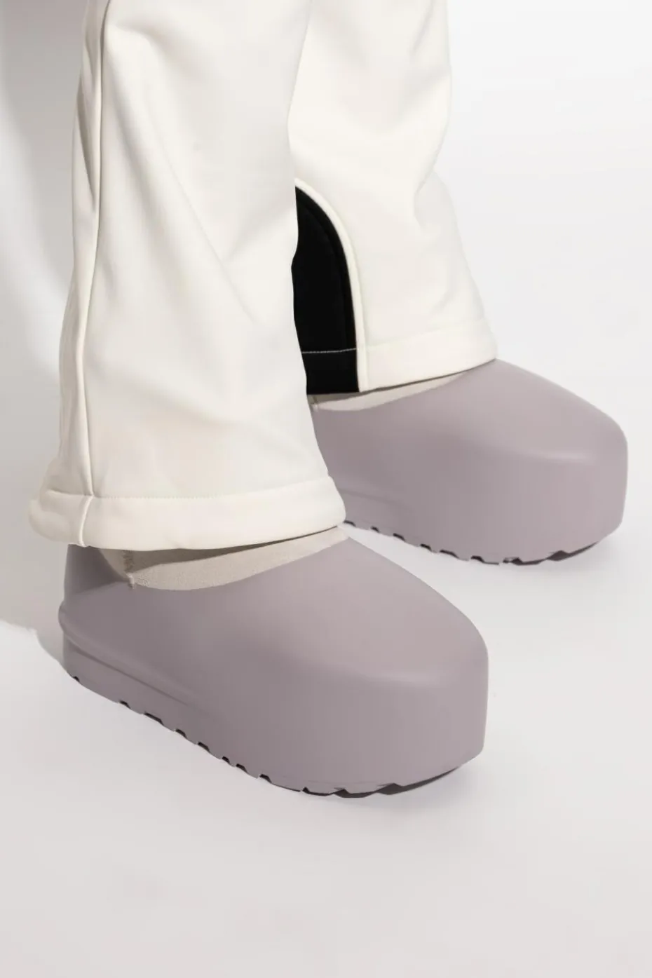 UGG FIOLETOWY Śniegowce `W Classic Mini Pumped Molded`