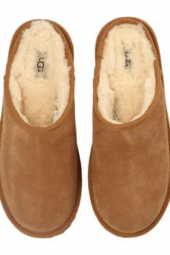 UGG Kids beżowy Klapki `Kids Classic Slip-on`