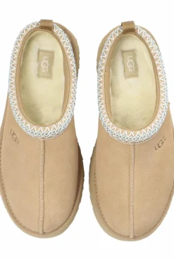 UGG Kids beżowy Klapki ‘Tazz’