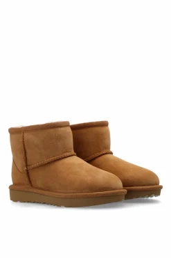 UGG Kids beżowy Śniegowce `Classic Mini II`