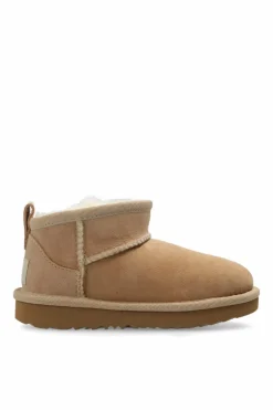 UGG Kids beżowy Śniegowce `Classic Ultra Mini`
