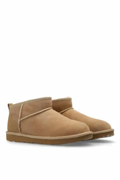 UGG Kids beżowy Śniegowce `Kids Classic Ultra Mini`