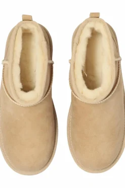 UGG Kids beżowy Śniegowce `Kids Classic Ultra Mini`
