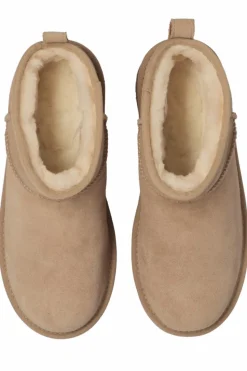 UGG Kids beżowy Śniegowce ‘K Classic Ultra Mini Platform’