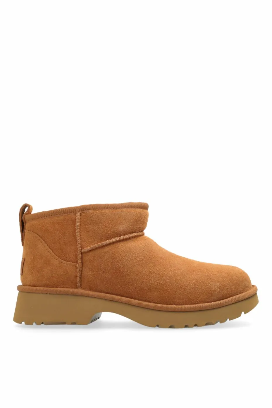 UGG Kids beżowy Śniegowce `Kids Classic Ultra Mini New Heights`