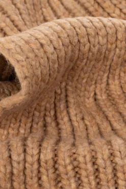 UGG Kids beżowy Szal z naszywką z logo