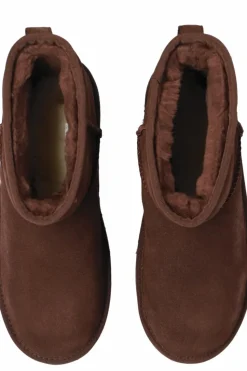 UGG Kids BRĄZOWY Buty `Classic Mini Platform`