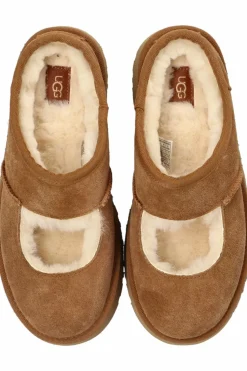 UGG Kids BRĄZOWY Buty `K BEA MARY JANE`
