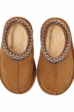 UGG Kids BRĄZOWY Klapki ‘T Tasman II’