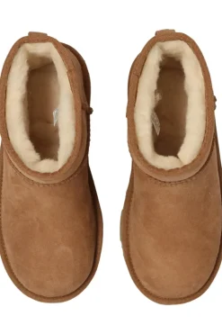 UGG Kids BRĄZOWY Śniegowce ‘Classic Mini II’