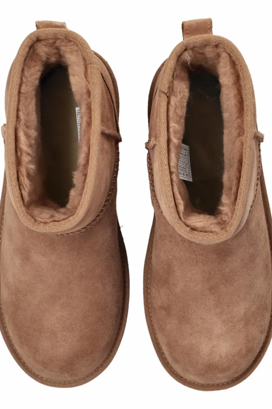 UGG Kids BRĄZOWY Śniegowce `KIDS CLASSIC MINI PLATFORM`