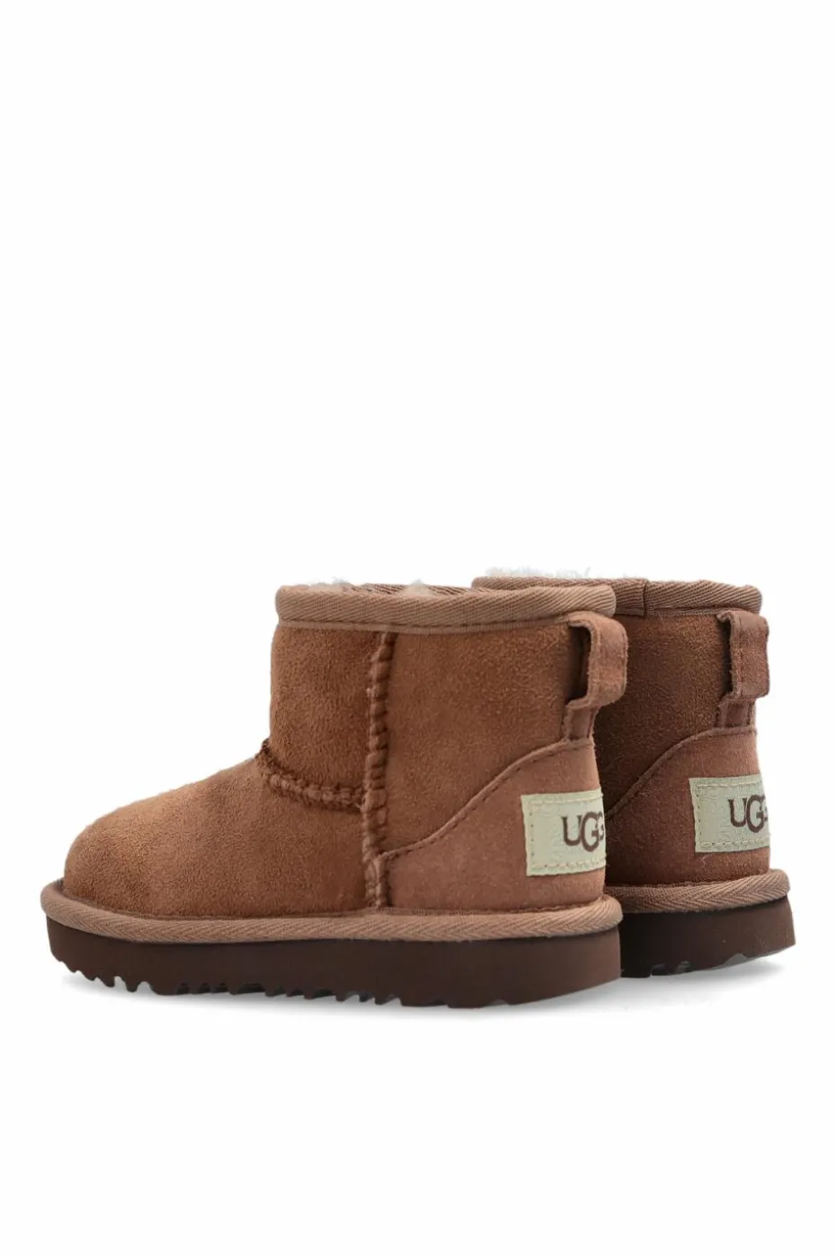 UGG Kids BRĄZOWY Śniegowce `T CLASSIC MINI II`