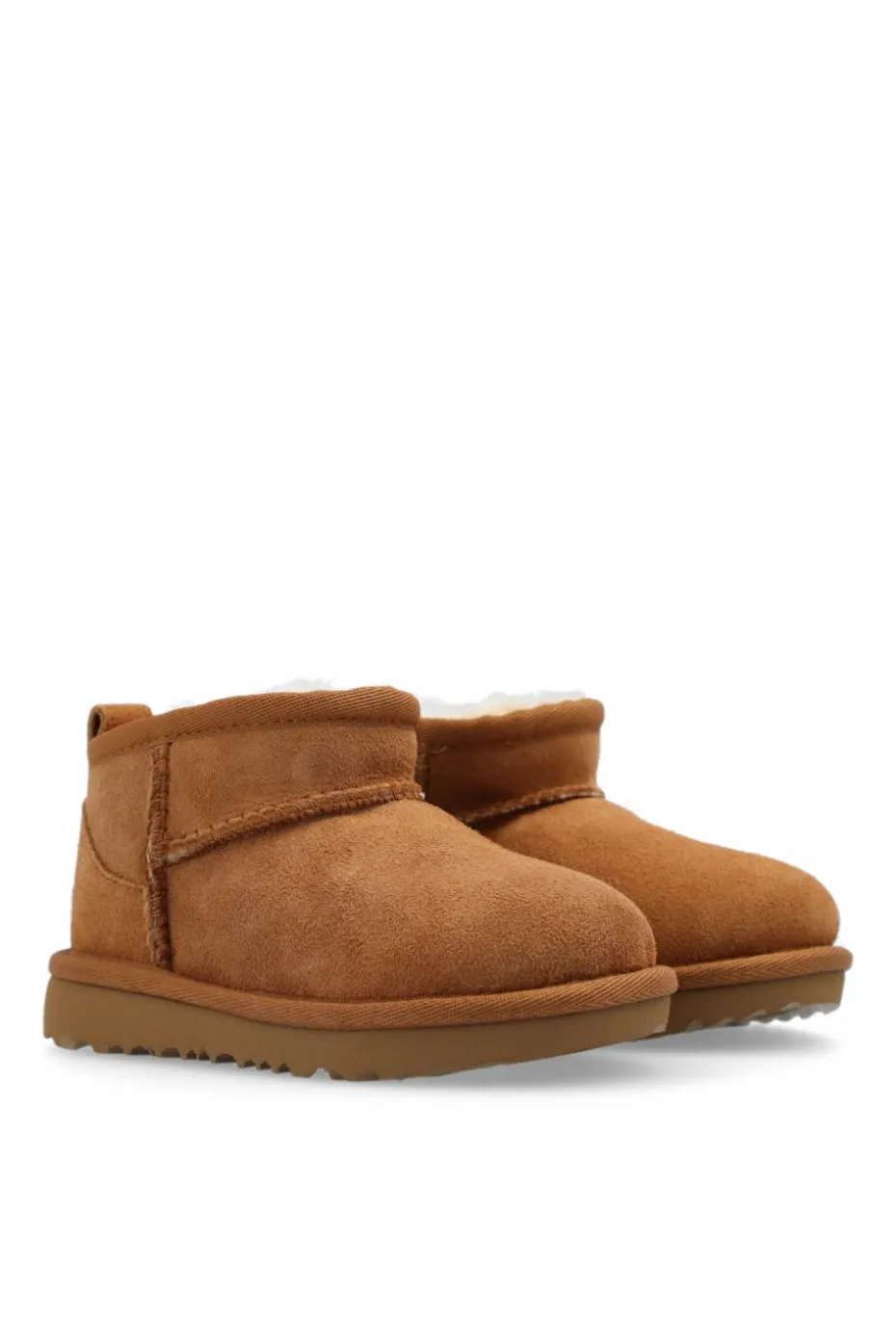 UGG Kids BRĄZOWY Śniegowce ‘T Classic Ultra Mini’